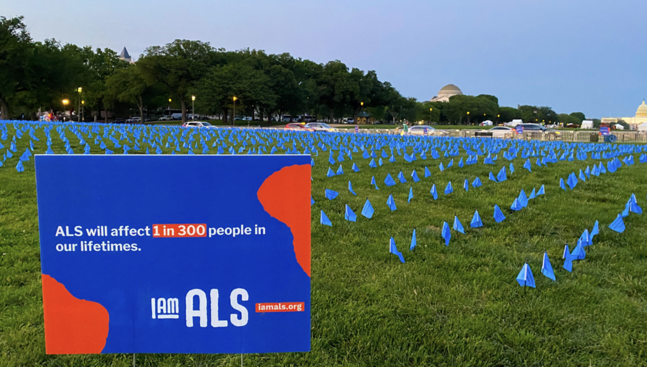 I AM ALS 2024 Flag Event