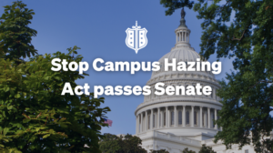 Phi Delta Theta Celebrates Passage of Stop Campus Hazing Act, Reaffirms Anti-Hazing Commitment