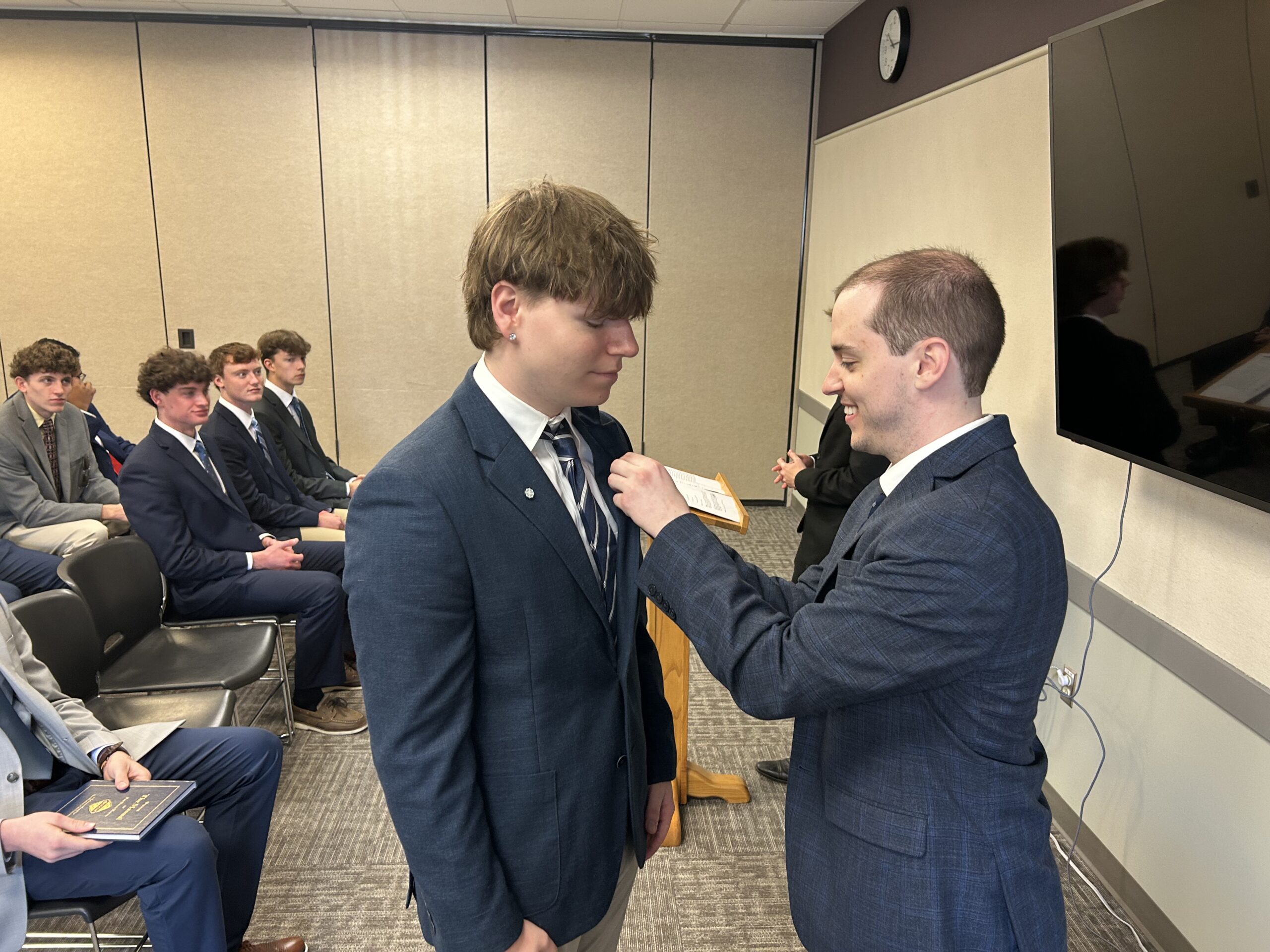 VA Mu Emerging Chapter Pinning